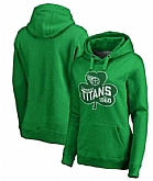 Women Tennessee Titans Pro Line by Fanatics Branded St. Patrick's Day Paddy's Pride Pullover Hoodie Kelly Green FengYun,baseball caps,new era cap wholesale,wholesale hats